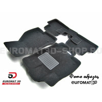 Текстильные 3D коврики Euromat3D Business в салон для Opel Meriva (2011-) № EMC3D-003809 Текстильные 3D коврики Euromat3D Business в салон для Opel Meriva (2011-) № EMC3D-003809