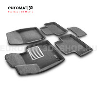 Текстильные 3D коврики Euromat3D Lux в салон для Volvo XC 90 (2015-) № EM3D-005509G Серые Текстильные 3D коврики Euromat3D Lux в салон для Volvo XC 90 (2015-) № EM3D-005509G Серые