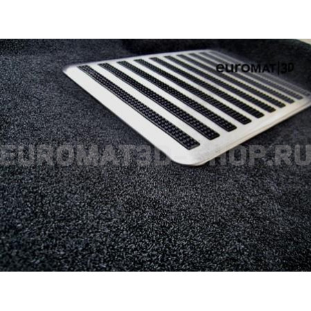 Текстильные 3D коврики Euromat3D Lux в салон для Hyundai i30 (2019-) № EM3D-002902
