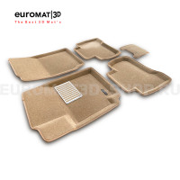 Текстильные 3D коврики Euromat3D Lux в салон для Suzuki Grand Vitara (2005-) № EM3D-004801T Бежевые Текстильные 3D коврики Euromat3D Lux в салон для Suzuki Grand Vitara (2005-) № EM3D-004801T Бежевые
