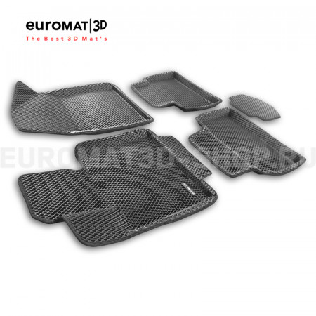 3D Коврики Euromat3D EVA В Салон Для CHANGAN UNI-T (2023-) № EM3DEVA-001333 3D Коврики Euromat3D EVA В Салон Для CHANGAN UNI-T (2023-) № EM3DEVA-001333